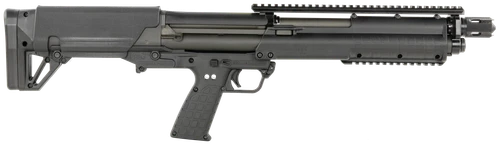 Kel-Tec KSGBLKD KSG Defender Bullpup Frame 12 Gauge Pump 3" 7+1 18.50" Black Steel Barrel, Black Picatinny Rail Aluminum Receiver, Black Adj Cheek Riser Polymer Stock, Black Magpul Vertical Grip
