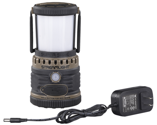Streamlight 44947 Super Siege  125/550/1100 Lumens Red/White C4 LED Bulb Coyote