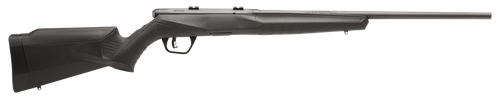 Savage Arms 70840 B17 F Compact 17 HMR 10+1 18" Matte Black Button Rifled Barrel, Matte Black Drilled & Tapped Carbon Steel Receiver, Matte Black Fixed Synthetic Stock, Left Hand