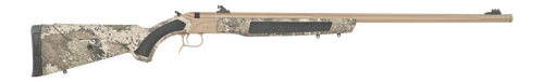 CVA PR3209NM Accura LR-X 1rd 50 Cal VariFlame 30" Flat Dark Earth Nitride Cerakote Fluted Threaded Barrel & Receiver w/Picatinny Rail, Adj Comb TrueTimber Strata Synthetic Stock