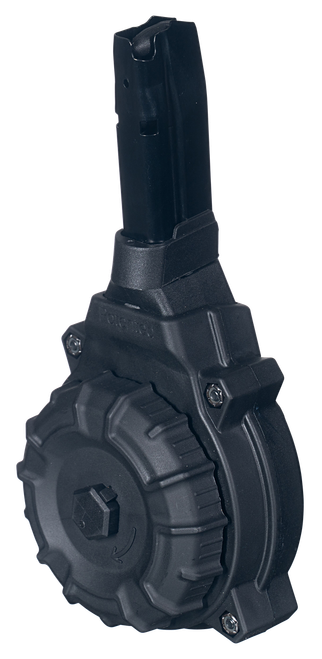 ProMag DRMA32 Standard  50rd Drum 9mm Luger Fits Sig P365/P365XL Black DuPont Zytel Polymer