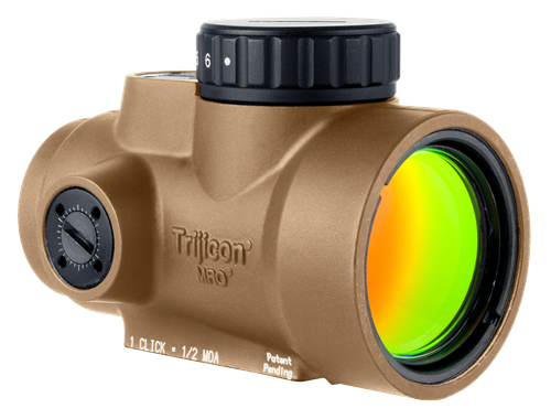 Trijicon 2200325 MRO SD  Coyote Tan 1x25mm 2 MOA Red Dot Reticle