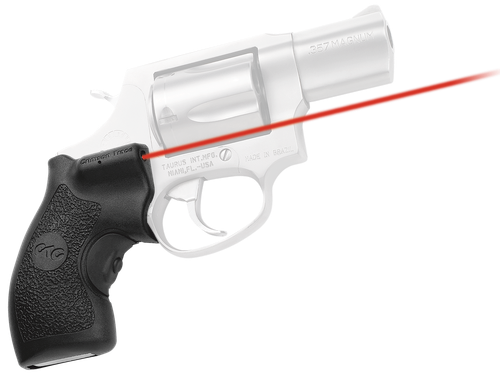 Crimson Trace 0119801 Lasergrips  Fits Taurus Small Frame, Red Laser 633nM Wavelength 5mW Output, Black Polymer
