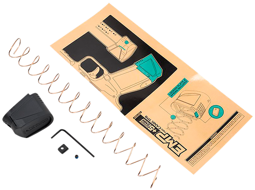 Strike Industries EMPCTP9 Magazine Extension Kit  +5rd Made of Black Polymer for Most Canik TP9