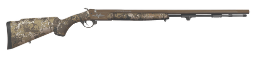 Traditions R748804425 Pursuit XT 50 Cal 209 Primer 26" Burnt Bronze Cerakote Veil Wideland Synthetic Stock
