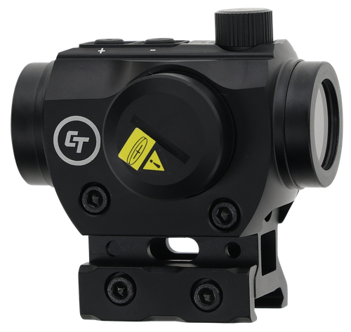 Crimson Trace 1244743 CTS-25  Black 4 MOA Red Dot Reticle, Includes Riser