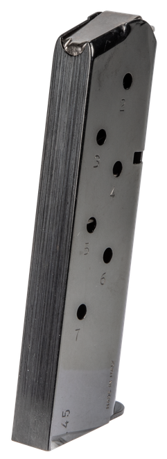 Mec-Gar MGCG4507B 1911 Government 7rd 45 ACP, Blued Carbon Steel