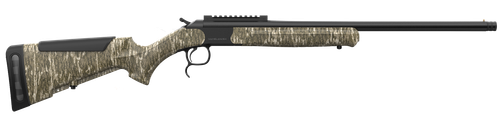 Retay USA GML20BTL Gamelander 20 Gauge Single Shot 3" 1rd Black Deep Bore Barrel, Black Drilled & Tapped Receiver w/Picatinny Rail, Adj LOP Bottomland Synthetic Stock