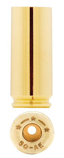 Starline Brass 50AEEUP50 Unprimed Cases  50 AE Handgun Brass 50 Per Bag