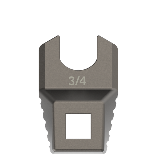 Real Avid AVMF34MDW Master -Fit Muzzle Device Wrench Titanium Titanium/Stainless Steel AR-Platform Free-Float Handle