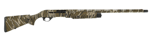 Spandau Arms 21000192 S2  Full Size 12 Gauge Semi-Auto 3" 3- 2.75" Shells 28" Overall Mossy Oak Bottomland Vent Rib Barrel, Drilled & Tapped Receiver & Fixed Synthetic Stock, Benelli Choke Tube System