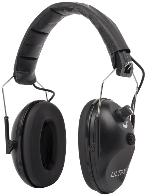 Allen 4114 Ultrax Electronic Earmuff 23 dB Black