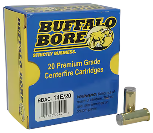 Buffalo Bore Ammunition 14E20 Anti-Personnel Strictly Business 44S&W Spl 200gr Hard Cast Wadcutter 20 Per Box/12 Case