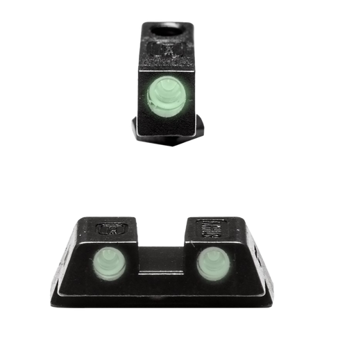 Glock 39930   Green Night Sight Black Frame Fits Glock 42/43