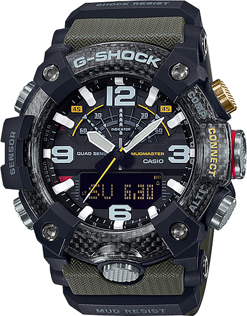 GSHOCK GGB1001A3     MUDMASTER AS RESIN BT     GRN