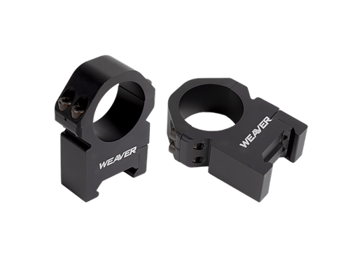 Weaver Mounts 48381 Precision  Black Aluminum 1" Tube Medium