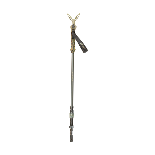 Allen 21447 Axial EZ-Stik Shooting Stick Monopod made of Matte Beetle Green Aluminum with Rubber Foot, Push Button Auto Slide Action, Post Attachment System & 29-61" Vertical Adjustment