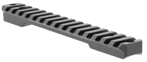 Talley PLM258779 Fierce Rivalry Picatinny Rail  Black Anodized Long Action 20 MOA