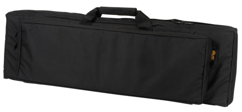 US PeaceKeeper P30042 RAT Case Water Resistant Black 600D Polyester w/ Padding Adjustable Straps Air Vents & Front Pocket w/ Triple Mag Pouch