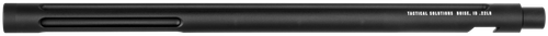 Tactical Solutions 1022TEMB X-Ring Barrel 22 LR 16.50" Matte Black Finish Aluminum Material Bull with Fluting & Threading for Ruger 10/22
