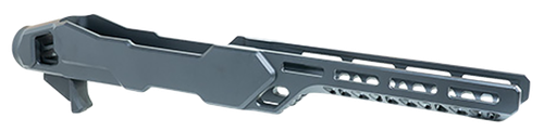 Timber Creek Outdoors ERC1022BL Enforcer Rifle Chassis Black Aluminum Fits Ruger 10/22 Compatible w/ MSR Buffer Tubes