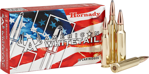 Hornady 82204 American Whitetail  300WSM 165gr InterLock Round Nose 20 Per Box/10 Case