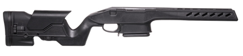 Archangel AA1500SA Precision Stock  Black Synthetic Fixed with Adjustable Cheek Riser for Weatherby Vanguard; Howa 1500 Short Action Includes Mag