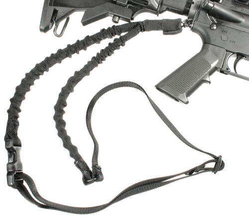 Blackhawk 70GS17BK Universal Swift Rifle Sling Black Nylon Webbing 1.25" Wide Three-Point Design
