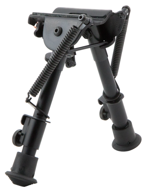 Harris Bipods BR1A2 Non-Swivel BR Bipod Black 6-9" Steel/Aluminum