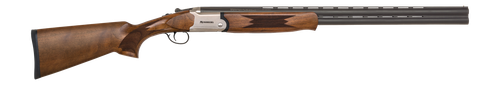 Mossberg 75490 Silver Reserve  16 Gauge Break Open 2.75" 2rd 28" Matte Blued Over/Under Vent Rib Barrel, Satin Silver w/Engraved Logo Receiver, Fixed Satin Black Walnut Stock