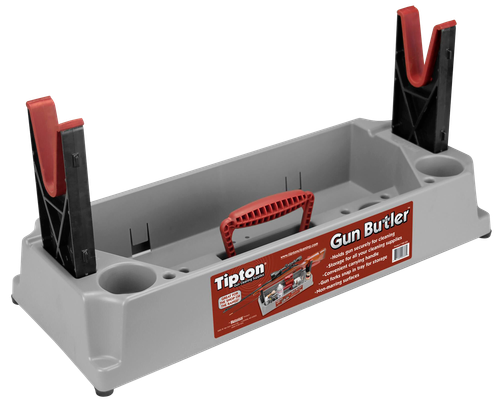Tipton 100333 Gun Butler Rifle/Shotgun Firearm Gray/Red Plastic