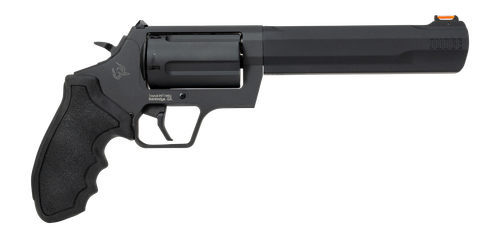 Taurus 2-JUDGE61 Judge  45 Long Colt/410 Gauge 5 Shot 6.50" Black Stainless Steel Barrel, Cylinder & Frame, Black Rubber Grip, Transfer Bar Safety