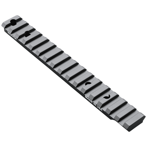 Weaver Mounts 99505 Multi-Slot Base  Extended Black Anodized Aluminum Fits Remington 783 Long Action