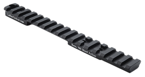 Larue Tactical LT113L0MOA  Top Rail Black Fits Remington 700 Long Action 0 MOA