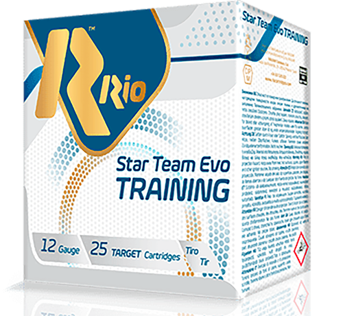 Rio Ammunition STT2875 Star Team EVO  12Gauge 2.75" 1oz 7.5Shot 25 Per Box/10 Case