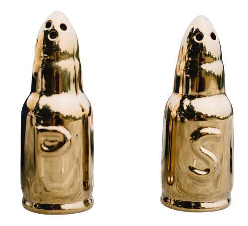 CAMP CBG-1036     SALT AND PEPPER SHAKERS BULLET