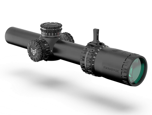 Swampfox Optics ARH11024B Arrowhead  Black 1-10x 24mm 30mm Tube Guerrilla Dot BDC Reticle