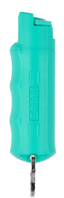 Sabre HCMT23OC  Pepper Spray 25Bursts 10ft Mint Green Aerosol Includes Key Ring