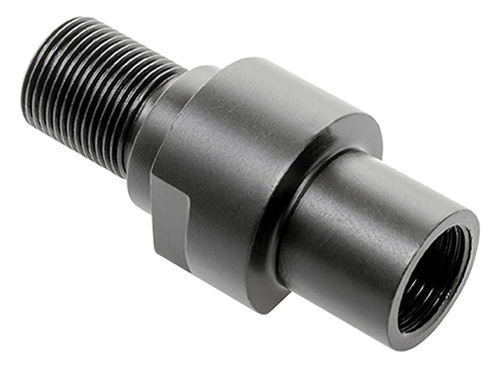 CMMG 57DA53A Thread Adapter  223 Rem/5.56x45mm NATO FN PS90 Black Steel 1/2"-28 tpi Tactical