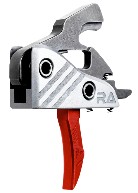 Rise Armament RA524RED Blitz  Black/Red/Silver Fits AR-Platform