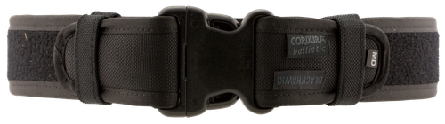 Blackhawk 44B2XLBK Ergonomic Duty Belt Padded Black Cordura 44-48" 2.25" Wide Buckle Closure