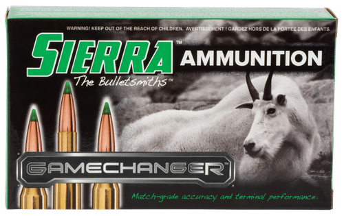 Sierra A455008 GameChanger  7mmRemMag 150gr Sierra Tipped GameKing 20 Per Box/10 Case