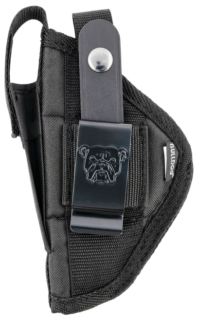 Bulldog FSN3 Extreme  OWB Black Nylon Belt Loop/Clip Compatible w/Taurus Millennium Fits 2.50-3.75" Barrel Ambidextrous