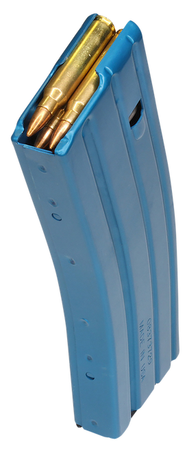 DuraMag 2023005175CPD AR-15 Duramag Speed 20rd 300 Blackout 223 Cal/5.56mm Blue Aluminum