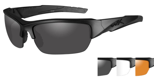 Wiley X Eyewear CHVAL06 Valor Safety Glasses Matte Black