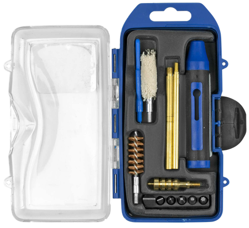 DAC GM45P GunMaster Cleaning Kit 44 Cal & 45 Cal Pistol/14 Pieces Black/Blue