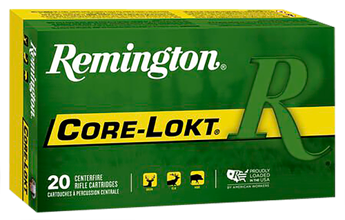 Remington Ammunition 27826 Core-Lokt  30-06Springfield 150gr Pointed Soft Point Core-Lokt 20 Per Box/10 Case