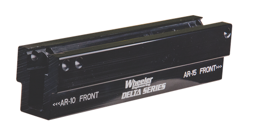 Wheeler 156888 Delta Series Upper Pic Rail Vise Block Black Aluminum Rifle AR-15/AR-10