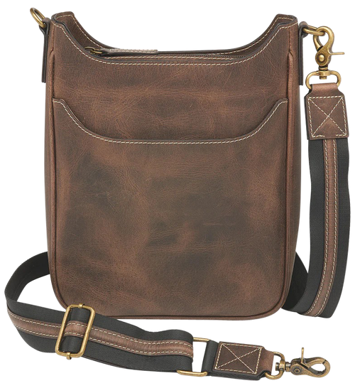 GTM GTM-CZY/17        CROSSBODY MAIL POUCH    BRN