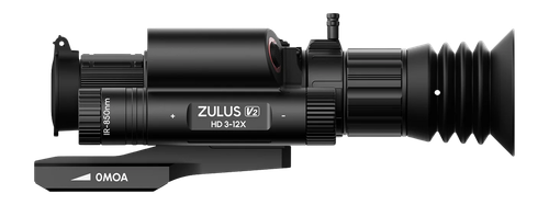 DNT ZHD312RV2 ZULUS HD 3-12X V2  D/N W/LSR RF